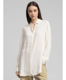 ストレートフィットロングシャツ