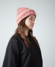 RACAL（ラカル）の「Low Gauge Ripped Knit Watch / ローゲージダメージ加工ニットワッチ（ニットキャップ/ビーニー・レディース）」