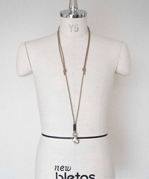 SENTI（センティ）の「SENTI PULL UP HOOK LEATHER STRAP（ネックレス）」