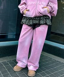 A'gem（エージェム）の「A'GEM/9 × .kom 『A'gem/エージェム』 加工スウェットパンツ（スウェットパンツ）」