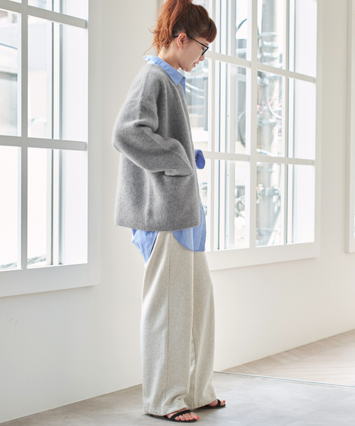 ウールフォックスニットジャケット（カーディガン/ボレロ）｜Spick