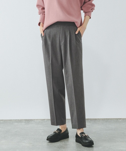 GLOBAL WORK　ウツクシルエットテーパードパンツ　Мサイズ【新品】 GLOBAL WORK パンツ ウツクシルエットテーパードパンツTall