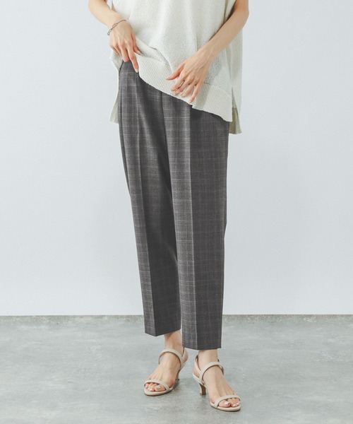 GLOBAL WORK　ウツクシルエットテーパードパンツ　Мサイズ【新品】 GLOBAL WORK パンツ ウツクシルエットテーパードパンツTall