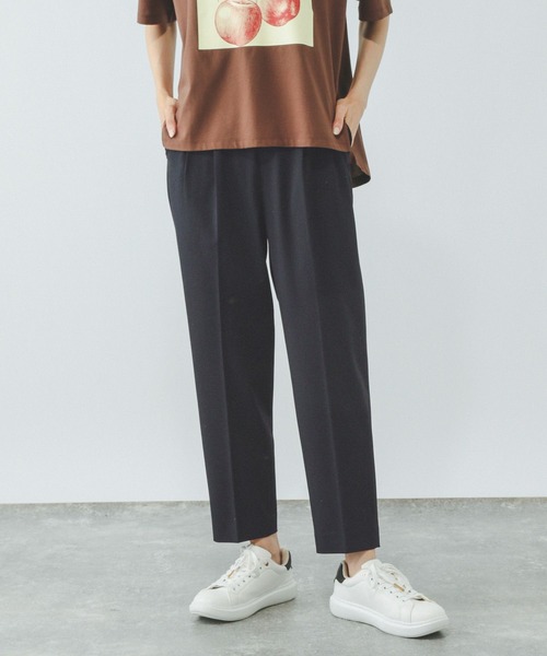 GLOBAL WORK　ウツクシルエットテーパードパンツ　Мサイズ【新品】 GLOBAL WORK パンツ ウツクシルエットテーパードパンツTall