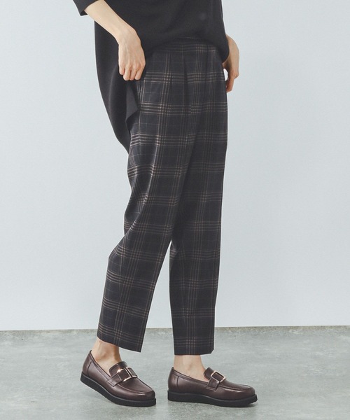 GLOBAL WORK　ウツクシルエットテーパードパンツ　Мサイズ【新品】 ウツクシルエットテーパードパンツ/494098（その他パンツ