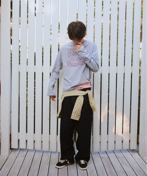 common gull products.（コモンガルプロダクツ）の「common gull products. long tee（Tシャツ/カットソー・レディース・ホワイト系/レッド系/杢グレー・SMALL/MEDIUM/LARGE）」の19枚目の写真