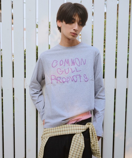 common gull products.（コモンガルプロダクツ）の「common gull products. long tee（Tシャツ/カットソー・レディース・ホワイト系/レッド系/杢グレー・SMALL/MEDIUM/LARGE）」の13枚目の写真