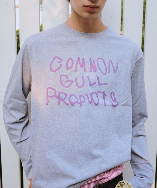 common gull products.（コモンガルプロダクツ）の「common gull products. long tee（Tシャツ/カットソー・レディース・ホワイト系/レッド系/杢グレー・SMALL/MEDIUM/LARGE）」の10枚目の写真