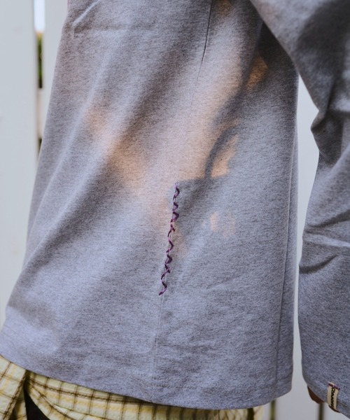 common gull products.（コモンガルプロダクツ）の「common gull products. long tee（Tシャツ/カットソー・レディース・ホワイト系/レッド系/杢グレー・SMALL/MEDIUM/LARGE）」の4枚目の写真