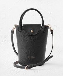 TOCCA(�g�b�J)��PETAL SILHOUETTE LEATHER POCHETTE �|�V�F�b�g(�n���h�o�b�O)