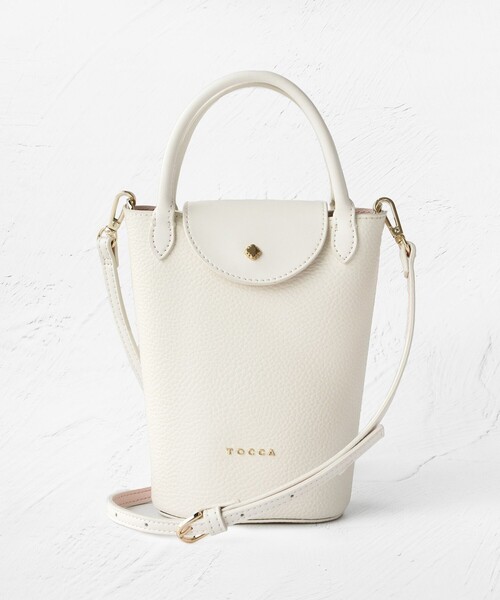 セール】PETAL SILHOUETTE LEATHER POCHETTE ポシェット（ハンドバッグ