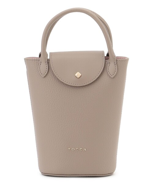 TOCCA(トッカ)の「PETAL SILHOUETTE LEATHER POCHETTE ポシェット(ハンドバッグ・レディース・アイボリー系/ブルー系/ブラック系/ベージュ系・F)」の21枚目の写真
