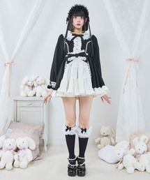 プリンセスティアードはしごレースフリルワンピース