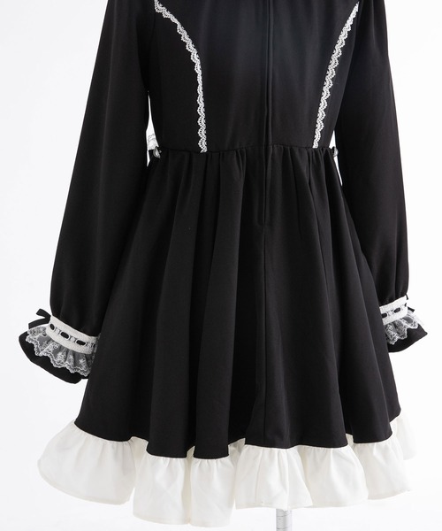 プリンセスティアードはしごレースフリルワンピース（ワンピース