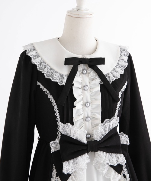 プリンセスティアードはしごレースフリルワンピース（ワンピース