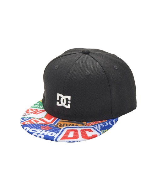 DC(ディーシー)の「DC/ディーシー 25 KD PRINTVISOR SNAPBACK キッズ キャップ YCP254610(キャップ・キッズ・ブラック系その他2/ブラック系その他・FREE)」の2枚目の写真