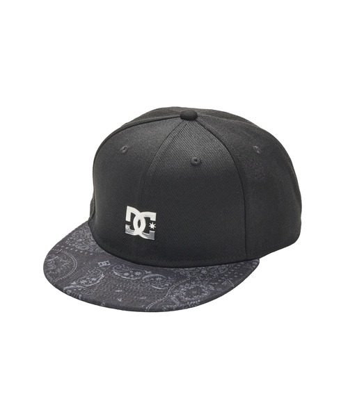 DC(ディーシー)の「DC/ディーシー 25 KD PRINTVISOR SNAPBACK キッズ キャップ YCP254610(キャップ・キッズ・ブラック系その他2/ブラック系その他・FREE)」の1枚目の写真