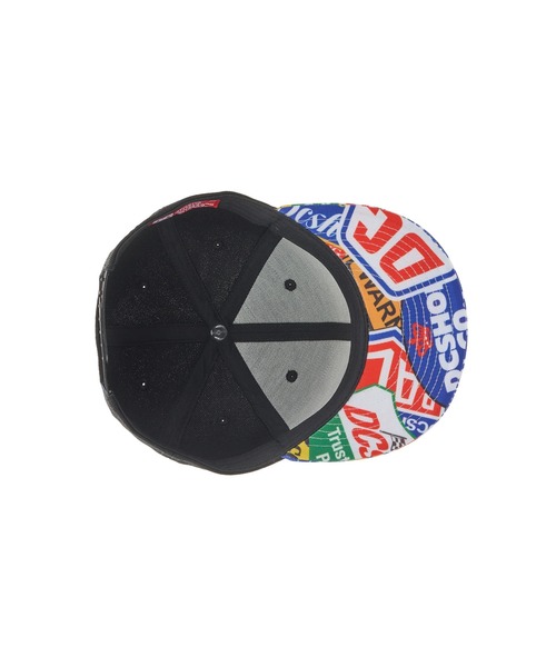 DC(ディーシー)の「DC/ディーシー 25 KD PRINTVISOR SNAPBACK キッズ キャップ YCP254610(キャップ・キッズ・ブラック系その他2/ブラック系その他・FREE)」の6枚目の写真