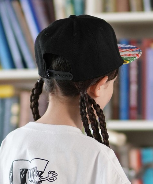 DC(ディーシー)の「DC/ディーシー 25 KD PRINTVISOR SNAPBACK キッズ キャップ YCP254610(キャップ・キッズ・ブラック系その他2/ブラック系その他・FREE)」の15枚目の写真