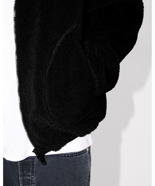 KENZO(ケンゾー)の「'Boke Flower 2.0' ポーラー フリース ブルゾン(ブルゾン・メンズ・ブラック系その他5・SMALL/MEDIUM/LARGE)」の7枚目の写真