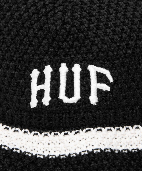 HUF（ハフ）の「ARCH KNIT BUCKET HAT（ハット・メンズ・ブラック/ホワイト系その他・O/S）」の15枚目の写真