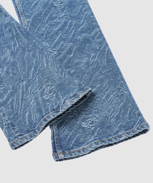 GANNI（ガニー）の「3D Laser Future Denim Setzy Cropped（デニムパンツ・レディース・ブルー系その他・27/26/25）」の5枚目の写真