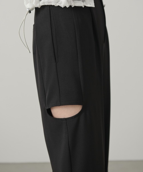 セール】カットアウトスラックスパンツ（スラックス）｜AIC