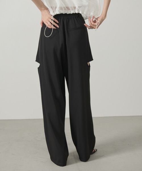 セール】カットアウトスラックスパンツ（スラックス）｜AIC.（エーアイ