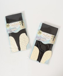 LOVERS‘ LANE45（ラバーズレインフォティファイブ）の「35デニール COOLトレンカ(256) ２点セット（レギンス/スパッツ）」