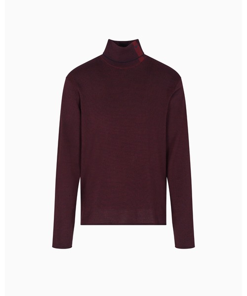 H858 glamb エンポリオ ニット EMPORIO ARMANI セーター ニット 「エンポリオ アルマーニ」ハーフ