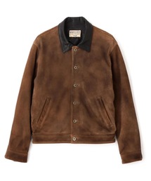 schott(Vbg)SCHOTT-NEWBIE SUEDE LEATHER JACKET(C_[XWPbg)