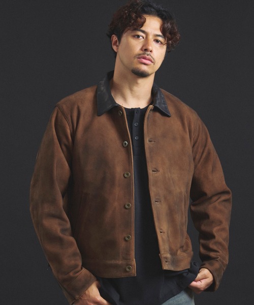 SCHOTT-NEWBIE SUEDE LEATHER JACKET 【公式通販】