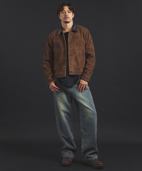 SCHOTT-NEWBIE SUEDE LEATHER JACKET 【公式通販】