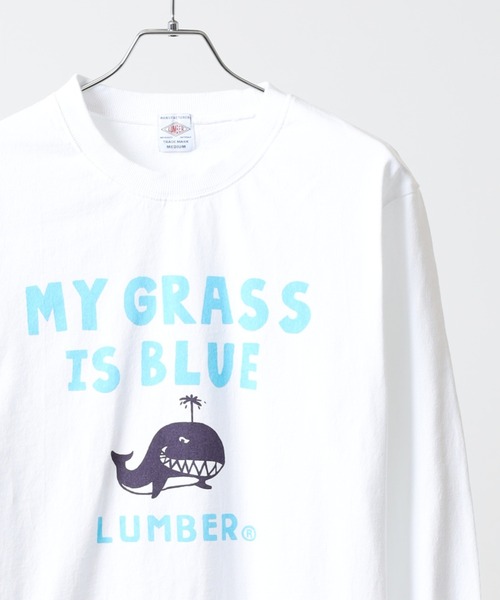 LUMBER(ランバー)の「プリントロングTシャツ(Tシャツ/カットソー・メンズ・ベージュ/ネイビー系1/カーキ/ホワイト系2/ホワイト系1/ホワイト系/ブラック/ホワイト系5/ホワイト系3/ブラック系5/ベージュ系2/ベージュ系/カーキ系1/カーキ系/ブラック系/ホワイト系9/ホワイト系8/ホワイト系7/ネイビー系/カーキ系2/ベージュ系3/ベージュ系1/ブラック系4/ブラック系2/ブラック系3/ブラック系1/ホワイト系6/ホワイト系4/ウッド/ホワイト/ネイビー・M/XL/L)」の6枚目の写真