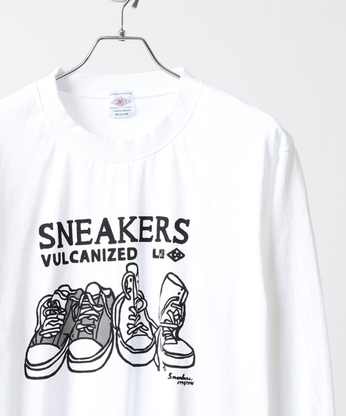 LUMBER(ランバー)の「プリントロングTシャツ(Tシャツ/カットソー・メンズ・ベージュ/ネイビー系1/カーキ/ホワイト系2/ホワイト系1/ホワイト系/ブラック/ホワイト系5/ホワイト系3/ブラック系5/ベージュ系2/ベージュ系/カーキ系1/カーキ系/ブラック系/ホワイト系9/ホワイト系8/ホワイト系7/ネイビー系/カーキ系2/ベージュ系3/ベージュ系1/ブラック系4/ブラック系2/ブラック系3/ブラック系1/ホワイト系6/ホワイト系4/ウッド/ホワイト/ネイビー・M/XL/L)」の10枚目の写真
