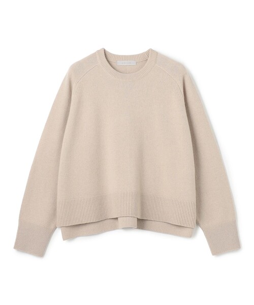 UNFILO(アンフィーロ)の「カシミヤブレンド クルーネックニット(ニット/セーター・レディース・アイボリー系/レッド系/ライトグレー系1/ネイビー系/グレー系1/ピンク系/ベージュ系/ライトグレー系/ライトグリーン系・XX-LARGE/X-LARGE)」の13枚目の写真