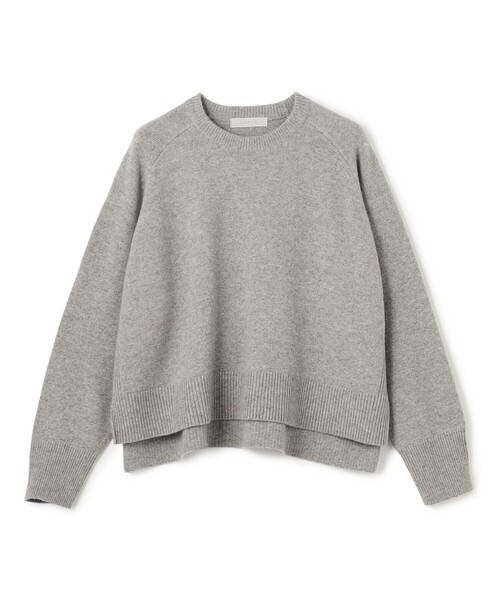 UNFILO(アンフィーロ)の「カシミヤブレンド クルーネックニット(ニット/セーター・レディース・アイボリー系/レッド系/ライトグレー系1/ネイビー系/グレー系1/ピンク系/ベージュ系/ライトグレー系/ライトグリーン系・XX-LARGE/X-LARGE)」の16枚目の写真