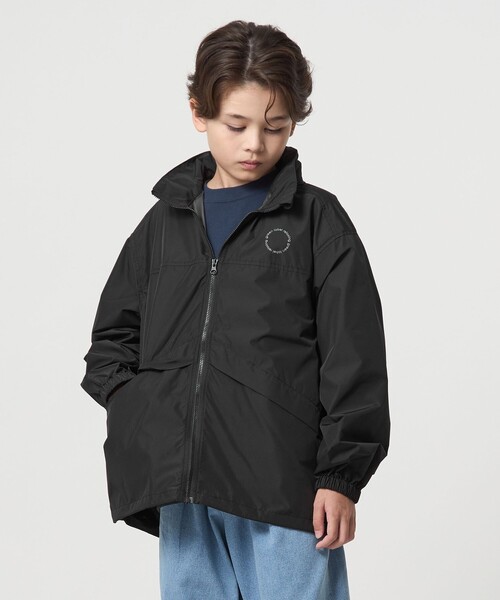 green label relaxing（グリーンレーベルリラクシング）の「ジップ ブルゾン / キッズ  100cm-160cm（その他アウター・キッズ・ベージュ/ライラック/ブラック・150cm/100cm/110cm/120cm/140cm/130cm/160cm）」の10枚目の写真