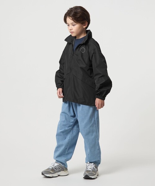 green label relaxing（グリーンレーベルリラクシング）の「ジップ ブルゾン / キッズ  100cm-160cm（その他アウター・キッズ・ベージュ/ライラック/ブラック・150cm/100cm/110cm/120cm/140cm/130cm/160cm）」の11枚目の写真