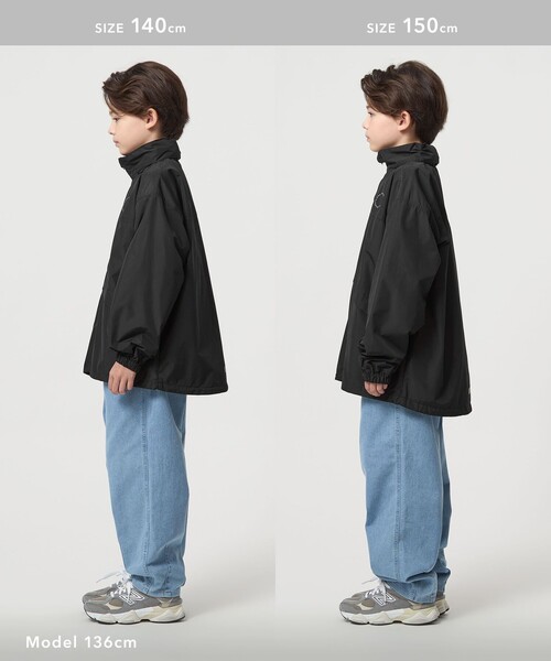 セール】ジップ ブルゾン / キッズ 100cm-160cm（その他アウター