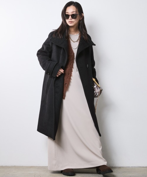 CHIC STYLE(シックスタイル)の「へアリーニットカーディガン<大きいサイズ有>シックスタイル(カーディガン/ボレロ・レディース・グレー/ブラウン・5L/4L/3L/LL/L/M)」の18枚目の写真