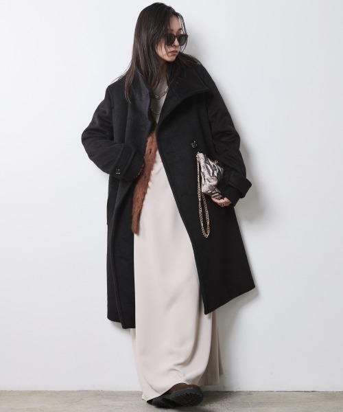 CHIC STYLE(シックスタイル)の「へアリーニットカーディガン<大きいサイズ有>シックスタイル(カーディガン/ボレロ・レディース・グレー/ブラウン・5L/4L/3L/LL/L/M)」の19枚目の写真