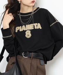 a.n.l（エーエヌエル　レーベル）の「A.N.L ブークレーロゴカットソー（Tシャツ/カットソー）」