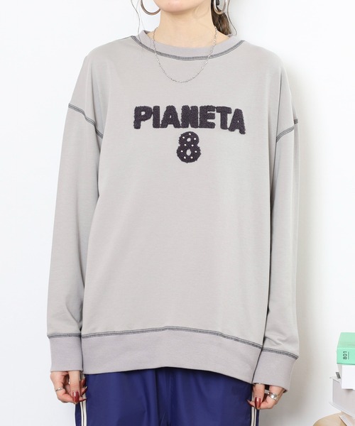 A.N.L(エーエヌエル レーベル)の「A.N.L ブークレーロゴカットソー(Tシャツ/カットソー・レディース・ブラック/ライトグレー/チャコールグレー・38)」の16枚目の写真