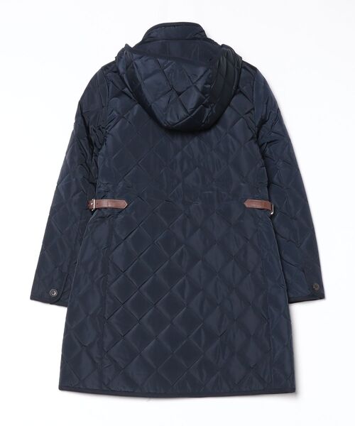 フーデッド ダイヤモンドキルテッド コート（その他アウター）｜LAUREN