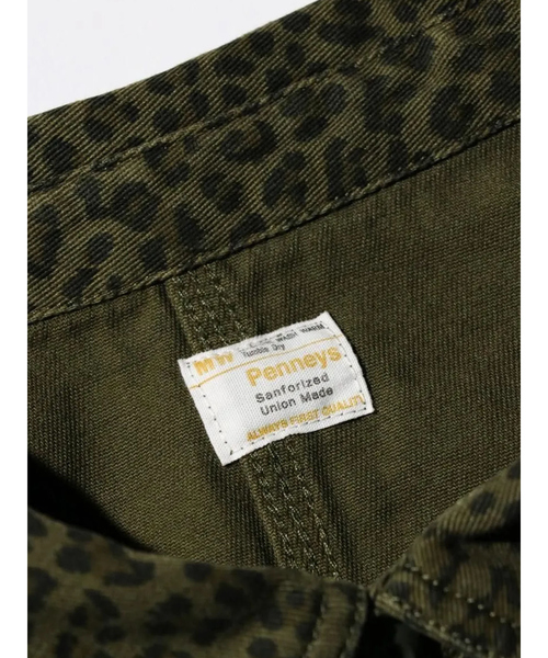 PENNEYS(ぺニーズ)の「【PENNY‘S】PRINTED ENGINEER SHORT JACKET/ミリタリー/ワークジャケット【WEB限定】(ミリタリージャケット・メンズ・グリーン/カーキ/ブラック・M/L)」の5枚目の写真