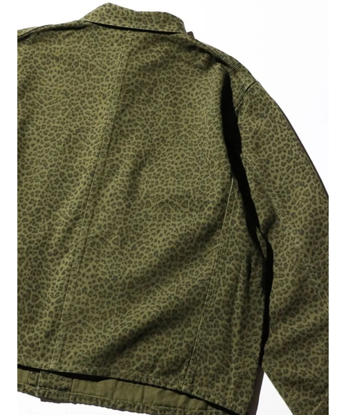 PENNEYS(ぺニーズ)の「【PENNY‘S】PRINTED ENGINEER SHORT JACKET/ミリタリー/ワークジャケット【WEB限定】(ミリタリージャケット・メンズ・グリーン/カーキ/ブラック・M/L)」の6枚目の写真