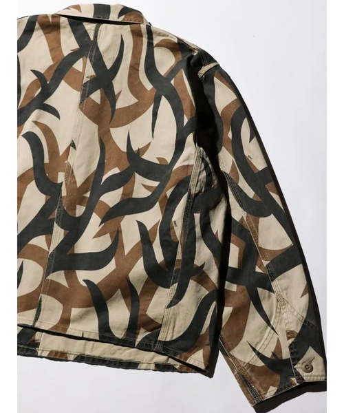 PENNEYS(ぺニーズ)の「【PENNY‘S】PRINTED ENGINEER SHORT JACKET/ミリタリー/ワークジャケット【WEB限定】(ミリタリージャケット・メンズ・グリーン/カーキ/ブラック・M/L)」の13枚目の写真