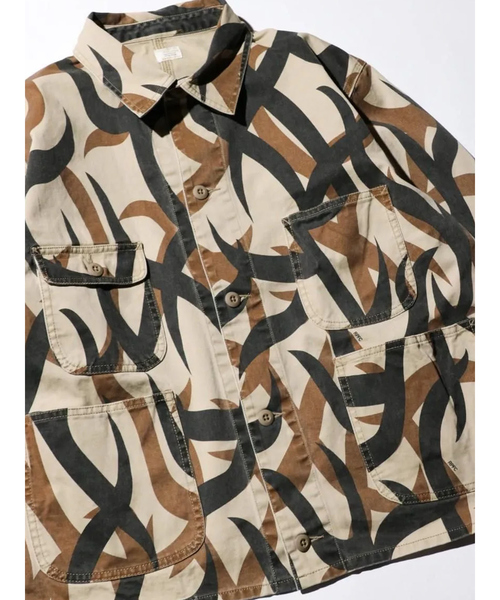 PENNEYS(ぺニーズ)の「【PENNY‘S】PRINTED ENGINEER SHORT JACKET/ミリタリー/ワークジャケット【WEB限定】(ミリタリージャケット・メンズ・グリーン/カーキ/ブラック・M/L)」の17枚目の写真