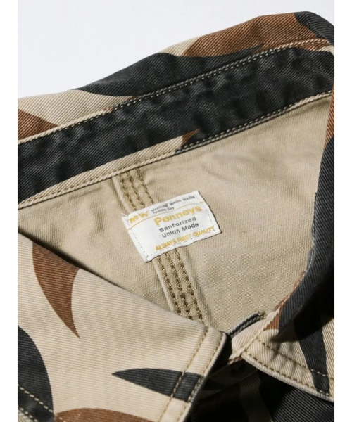 PENNEYS(ぺニーズ)の「【PENNY‘S】PRINTED ENGINEER SHORT JACKET/ミリタリー/ワークジャケット【WEB限定】(ミリタリージャケット・メンズ・グリーン/カーキ/ブラック・M/L)」の18枚目の写真